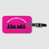 kwaaien Personaliseer , Bagage Label  (Voorkant (horizontaal))
