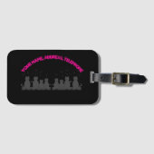 kwaaien Personaliseer , Bagage Label (Voorkant (horizontaal))
