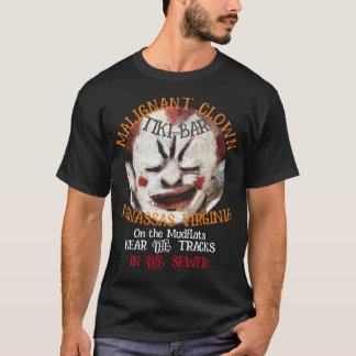 KWADAARDIGE CLOWN TIKI BAR MANASSAS VIRGINIA T-SHIRT