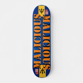 KWADAARDIGE JMT BARBADOS 7 3/4" Skateborddek Persoonlijk Skateboard