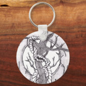 kwade boom sleutelhanger (Voorkant)