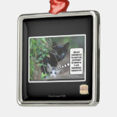 kwade dingen metalen ornament (Links)