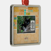 kwade dingen metalen ornament (Rechts)