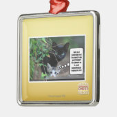 kwade dingen metalen ornament (Links)