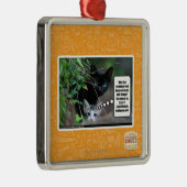 kwade dingen metalen ornament (Rechts)