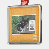 kwade dingen metalen ornament (Links)