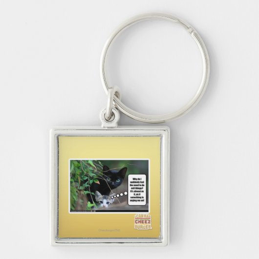 kwade dingen sleutelhanger (Voorkant)