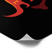 kwade engel poster (Hoek)