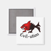 kwade geest magneet (Voorkant / Achterkant)