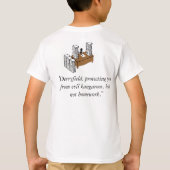 kwade kangoeroe t-shirt (Achterkant)