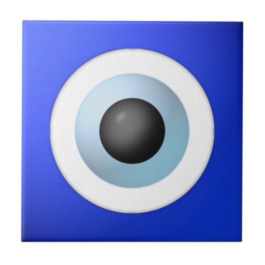 kwade ogen tegeltje (Voorkant)