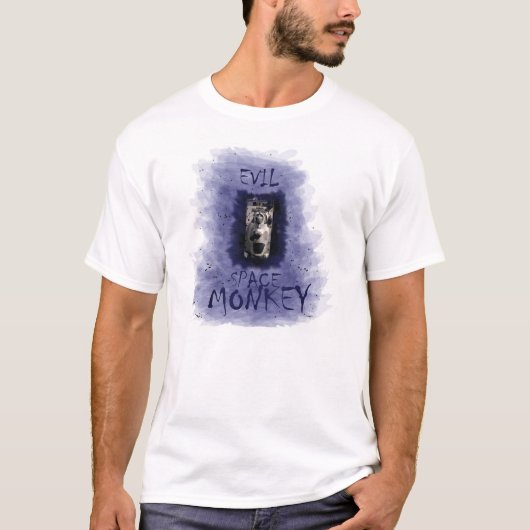 kwade ruimteaap t-shirt (Voorkant)