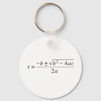kwadratische formule sleutelhanger