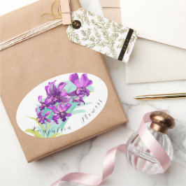 Kwaj Flower Sticker