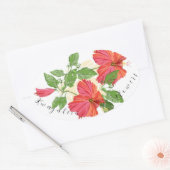 Kwaj Flower Sticker (Envelop)