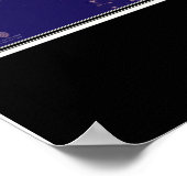 Kwajalein Atoll Marshall Islands Satellite Map Poster (Hoek)