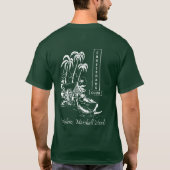 Kwajalein Crossroad Club Marshall Islands T-shirt (Achterkant)