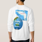 kwajalein, trots lid van de grootste generatie trui (Achterkant)