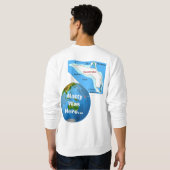 kwajalein, trots lid van de grootste generatie trui (Achterkant volledig)