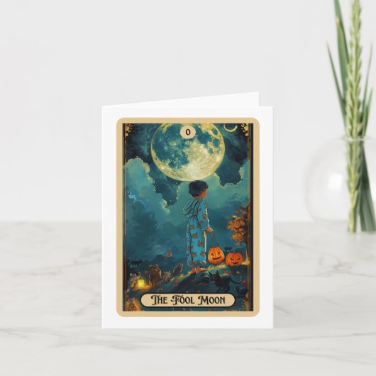 Kwak Ik Bedoel Boe Eend Grappig Of Snoep Spookacht Kaart (Voorkant)