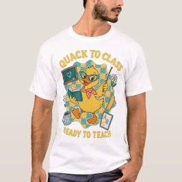 Kwaken naar klas, klaar om te onderwijzen, T-shirt