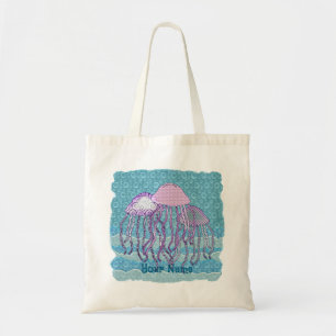 Kwakende kwal tote bag