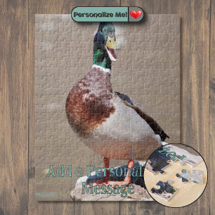 Kwakende Wilde Eend Legpuzzel