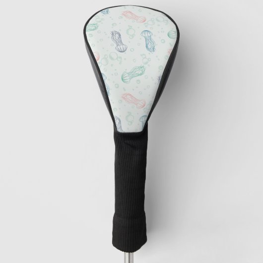 Kwakkelende kwal golfheadcover (Voorkant)