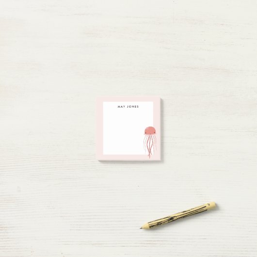 Kwakkelende kwal post-it® notes (Op bureau)