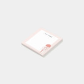 Kwakkelende kwal  post-it® notes (Schuin)