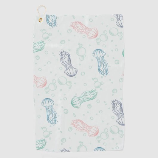 Kwakken Drijven Golfhanddoek (Voorkant)