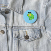Kwakkende knop ronde button 5,7 cm (In situ)