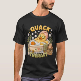 Kwakttherapie Knuffel Spa Eend Kawaii T-shirt