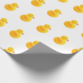 Kwakzalver & wrap – Schattigee Yellow Duck Gift Wr Cadeaupapier (Hoek)