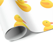Kwakzalver & wrap – Schattigee Yellow Duck Gift Wr Cadeaupapier (Rol Hoek)