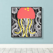 kwal canvas afdruk (Insitu (Houten vloer))