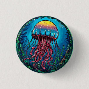 Kwal cartoon ronde button 3,2 cm