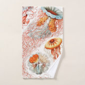 Kwal, Discomedusae door Ernst Haeckel Bad Handdoek (Handdoek)