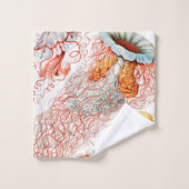 Kwal, Discomedusae door Ernst Haeckel Bad Handdoek (Wasdoekje)