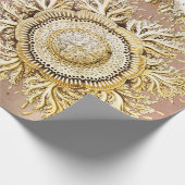 Kwal, Discomedusae door Ernst Haeckel Cadeaupapier (Hoek)