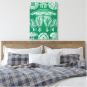 Kwal, Discomedusae door Ernst Haeckel Canvas Afdruk (Insitu (Slaapkamer))