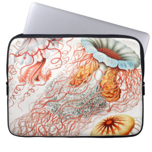 Kwal, Discomedusae door Ernst Haeckel Laptop Sleeve