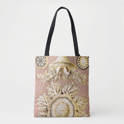 Kwal, Discomedusae door Ernst Haeckel Tote Bag (Voorkant)