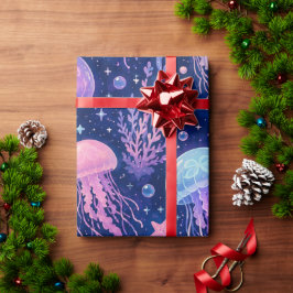 Kwal Droomlandschap Naadloos Patroon – Magisch Cadeaupapier