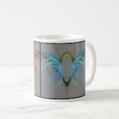 kwal fractal koffiemok (Voorkant rechts)