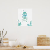 Kwal Getijden Comfort Aanpasbaar Poster (Keuken)