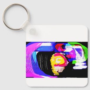 Kwal golfplezier sleutelhanger