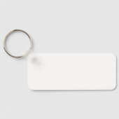 Kwal hart golf sleutelhanger (Achterkant)