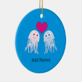 Kwal in Love Keramisch Ornament (Rechts)