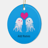 Kwal in Love Keramisch Ornament (Links)